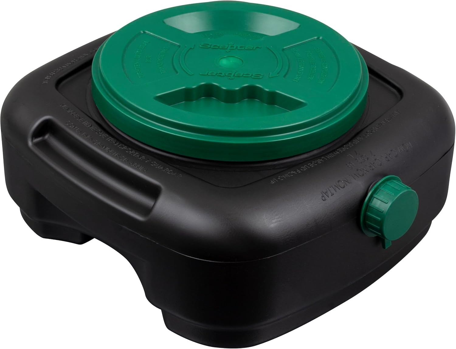 AM07029 7.3 Quart Oil Drain Pan with Lid, Filter Drain Screen, and Pour Spout…