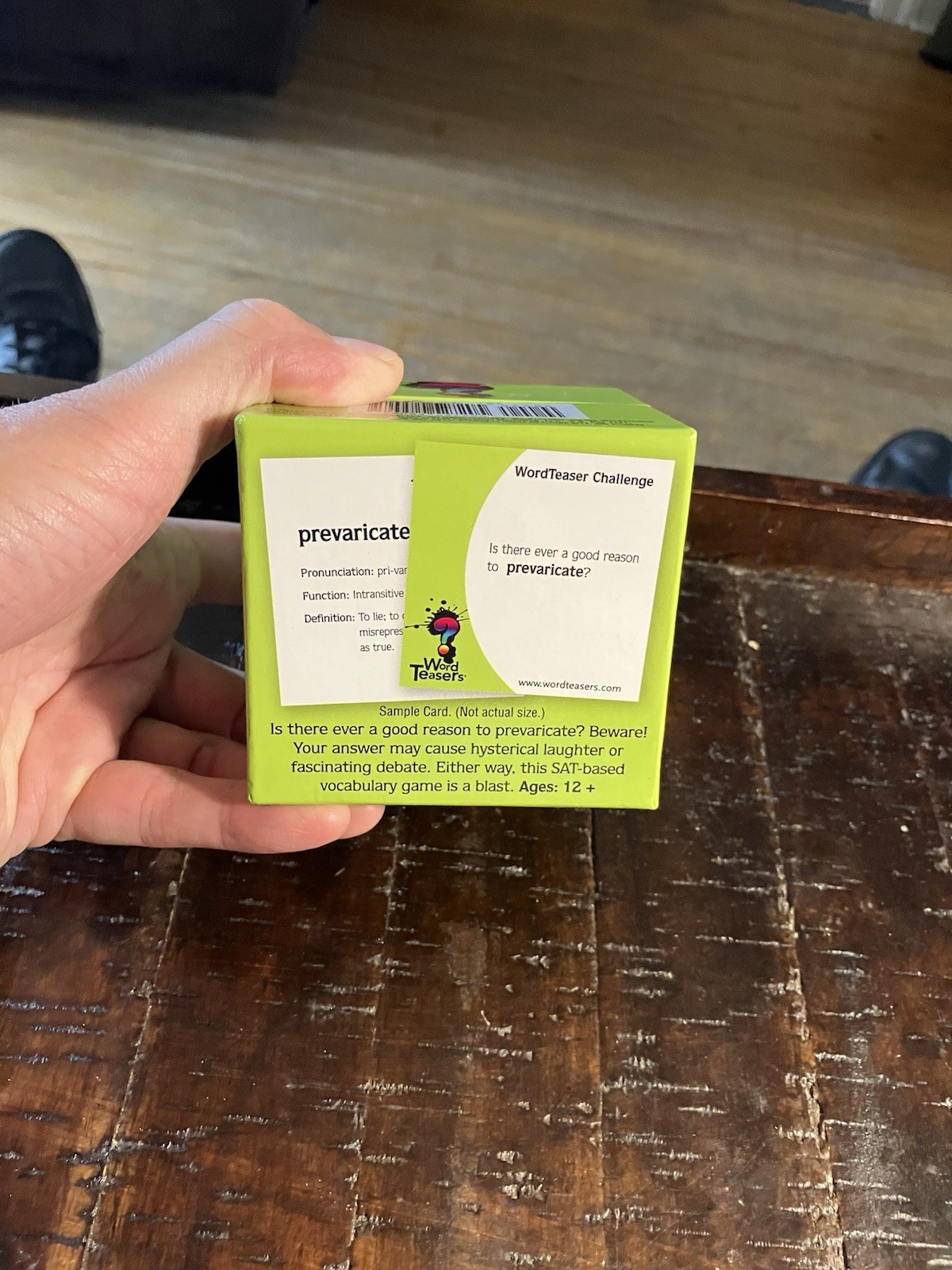 Word Teasers Vocabulary Flash Card Game SAT Act Preparation Pre Owned