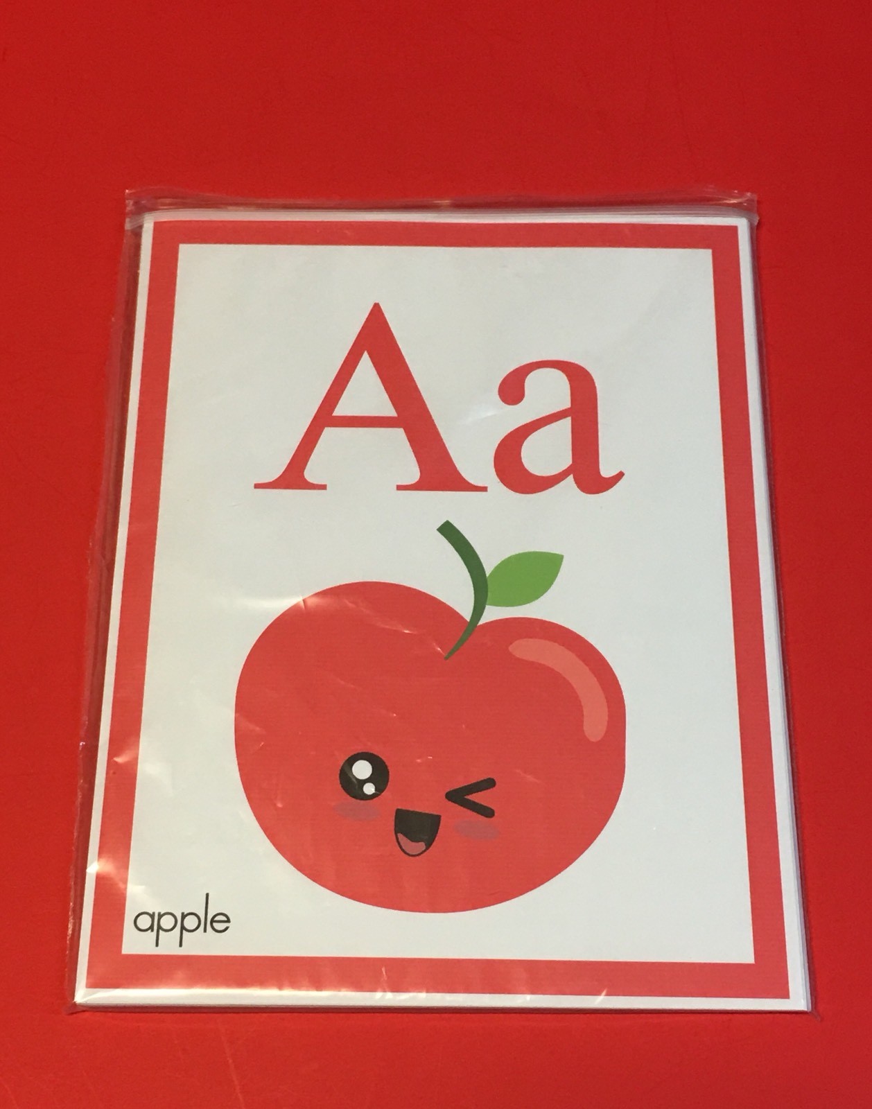 26 Letters – The Alphabets of Foods Cute Classroom Decor Posters 8.5 x11