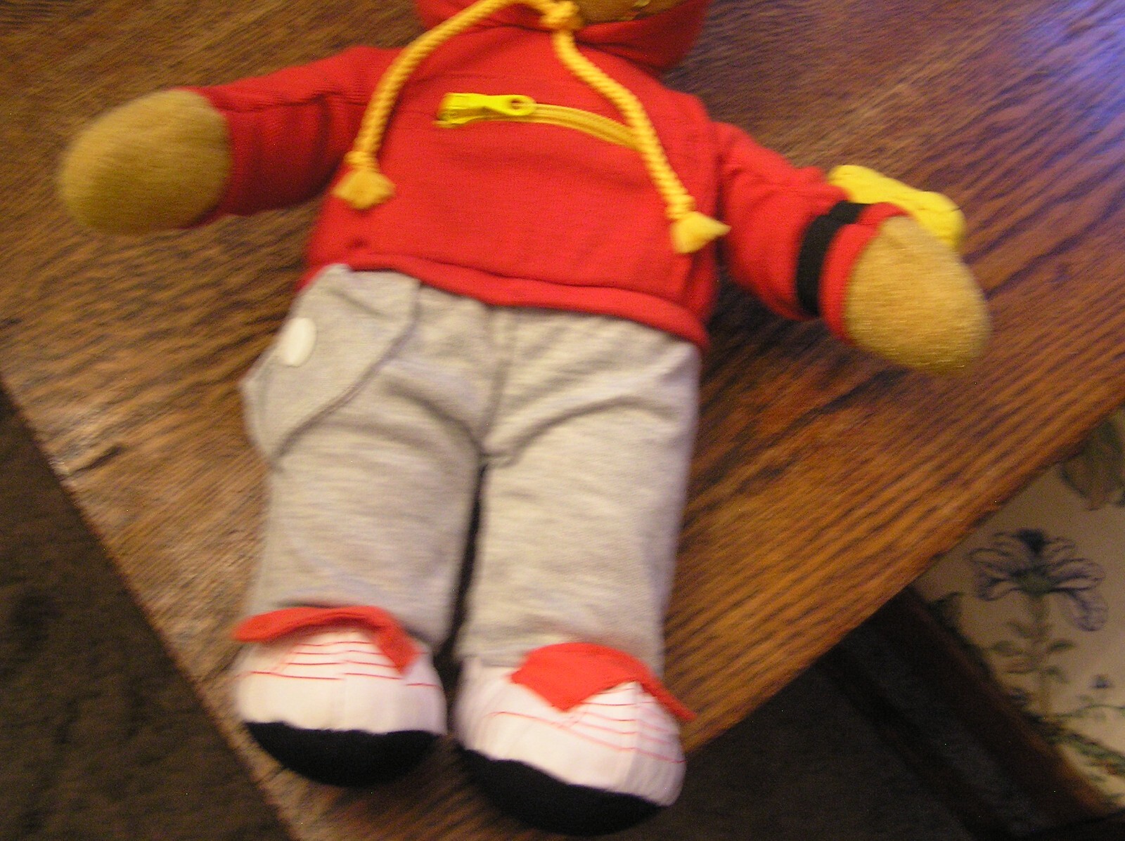 1996 Hasbro PlaySkool 15″ DRESS & PLAY Learning ARTHUR Plush Stuffed Animal Toy