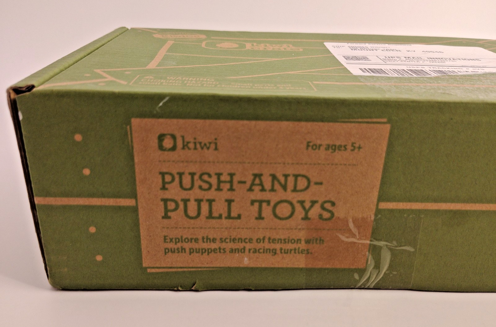 Kiwi Crate Kiwi Co STEM Push-And-Pull Toys Educational Toys Crafts