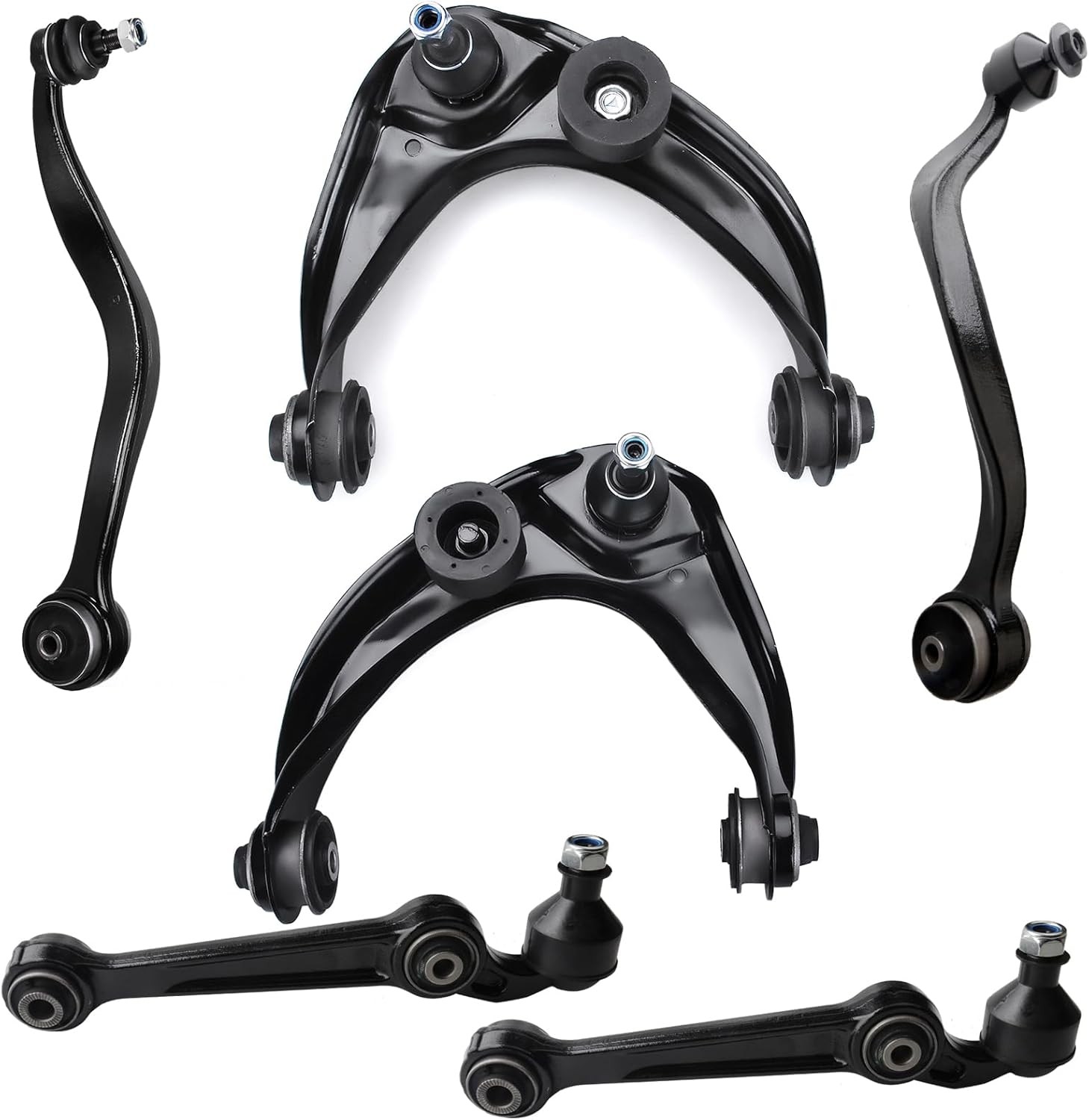 6pc Front Control Arm Kit for Ford Fusion 2006-12, for Lincoln MKZ 2007-12, for