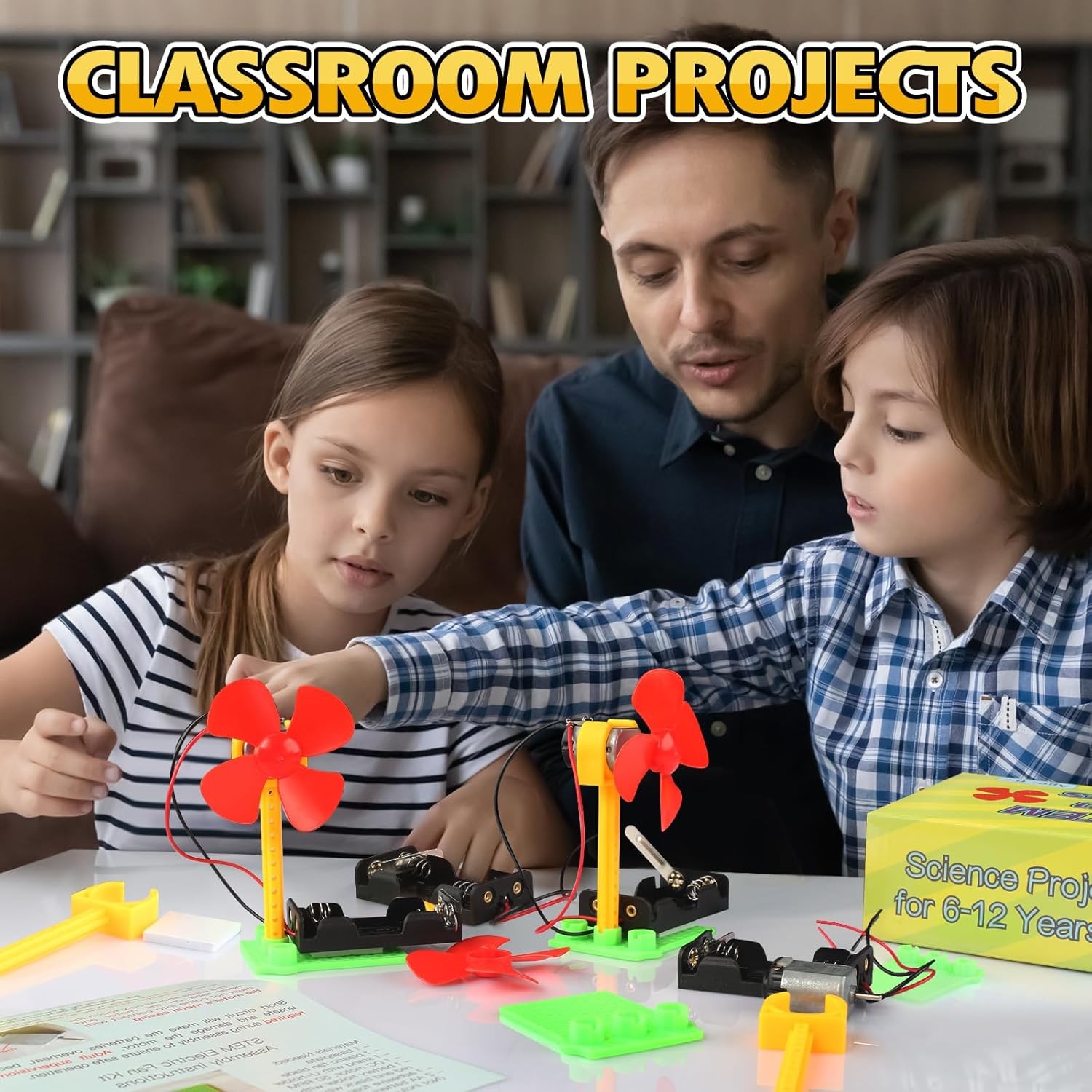 STEM 8 Pack Electric Circuit Kit for Kids Classroom STEAM Activities Crafts