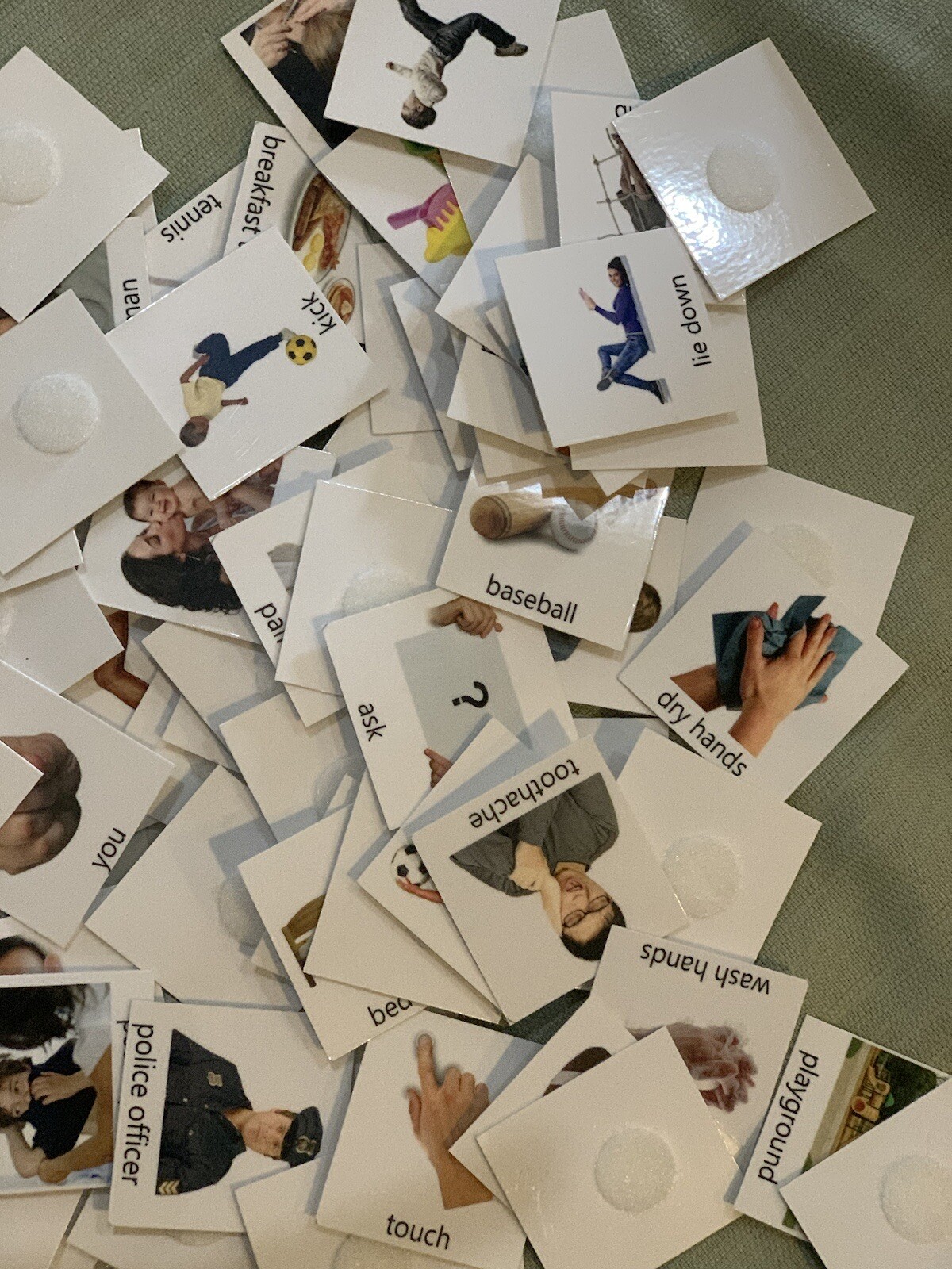 communication pictures non verbal communication, therapy, autism Huge Lot Pecs