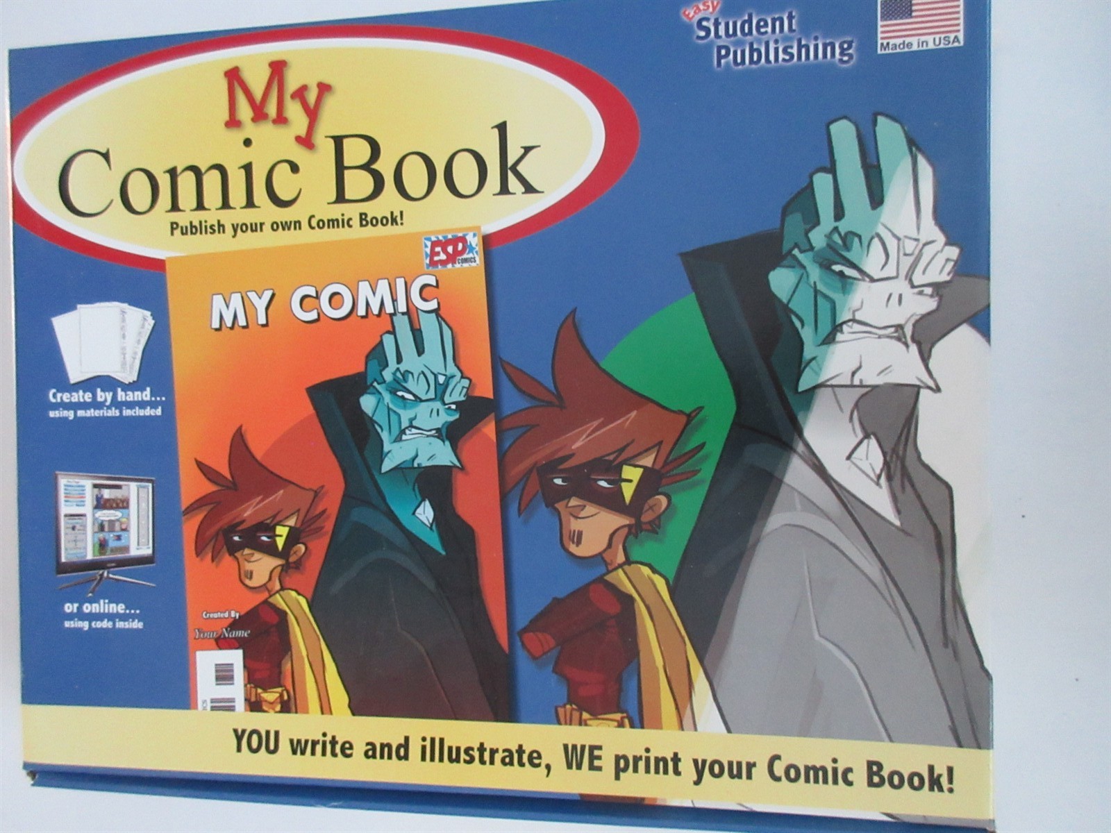 My Comic Book (Publish Your Own Comic Book!) Easy Student Publishing NEW OPEN