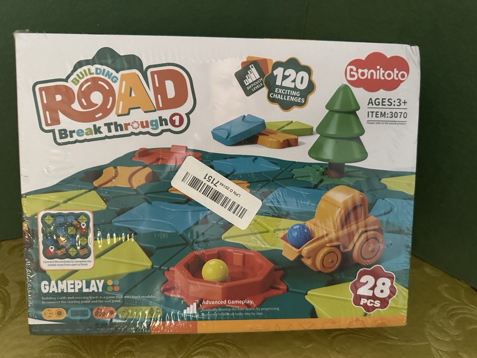 Gonitoto Building Road Break Through 1 Exercise Thinking Ability 3+