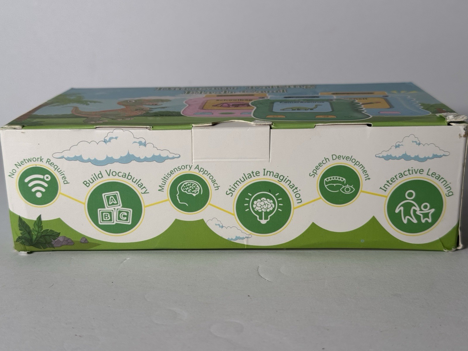 Dinosaur Talking Flash Cards Kids Learning Toy Educational Speech Vocabulary