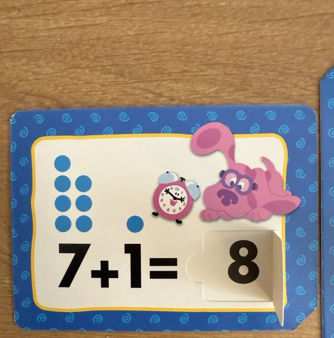 Blues Clues Early Addition Flap Cards Nick Jr 2005 Educational COMPLETE