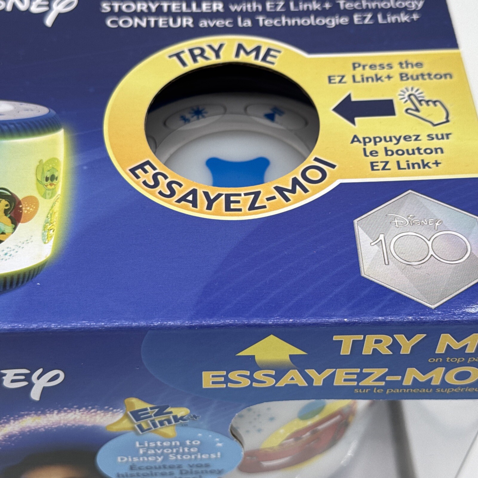 eKids Disney Bluetooth Storyteller – With EZ Link, Night Light, Bedtime Stories