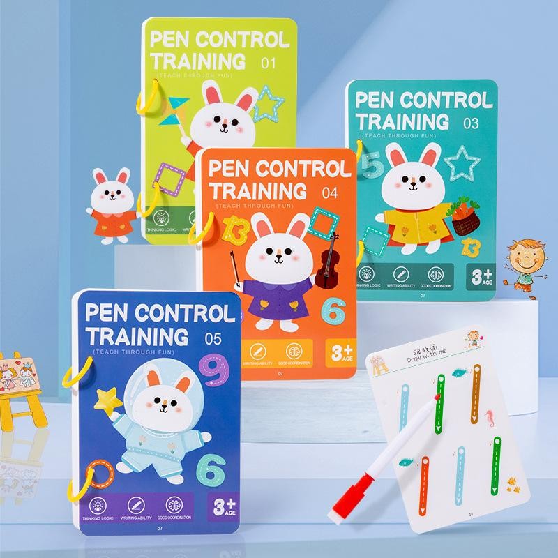 Magic Tracing Copybook Kids Pen Control Montessori Workbook