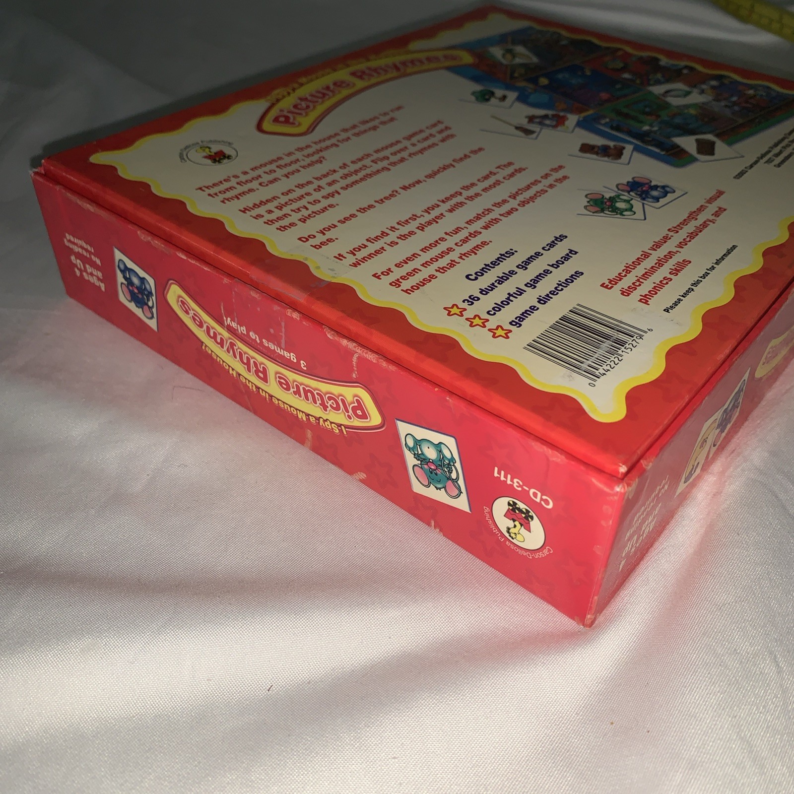 Picture Rhymes I Spy A Mouse in the House Game Excellent Very good condition