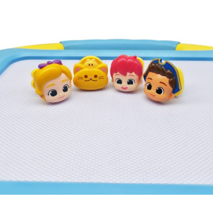 Pinkfong BebeFinn Transform Drawing Table 3 Stages Erasable Stamps Kid Toy