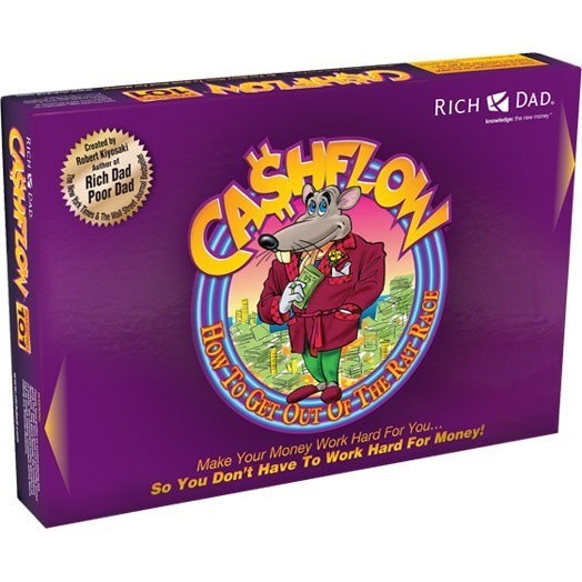 Rich Dad Board Game Cashflow 101 & 202 by Robert Kiyosaki Finance Investment