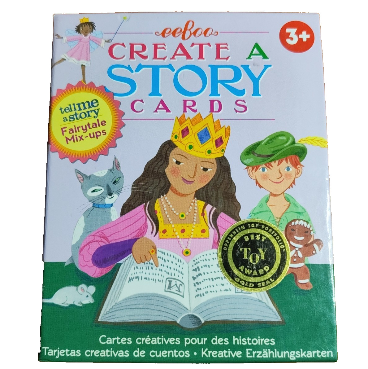 eeBoo Fairytale Mix-ups 👨‍Create A Story 36 Flash Cards👨‍🎓Educational 3+