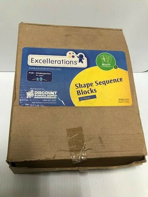 Excellerations Shape Sequence Blocks (FC81-3 T0210)