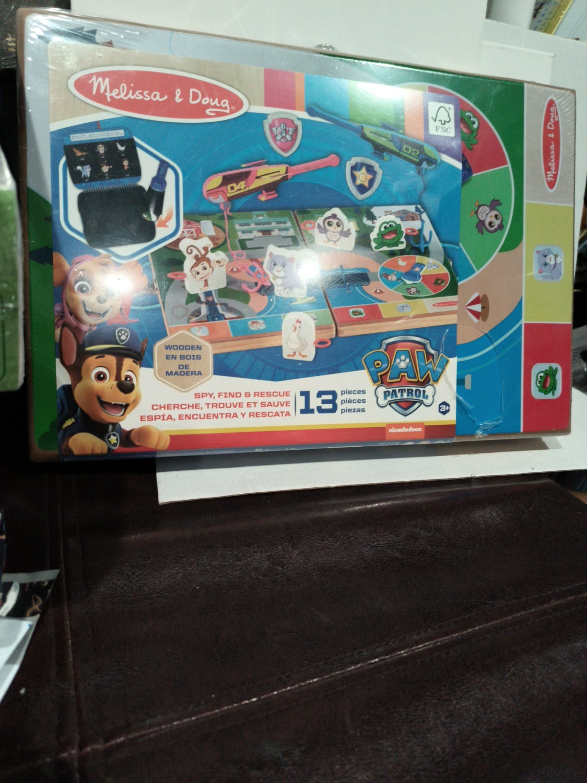 Melissa & Doug Toy PAW PATROL SPY FIND & RESCUE Play Set, New Sealed Game