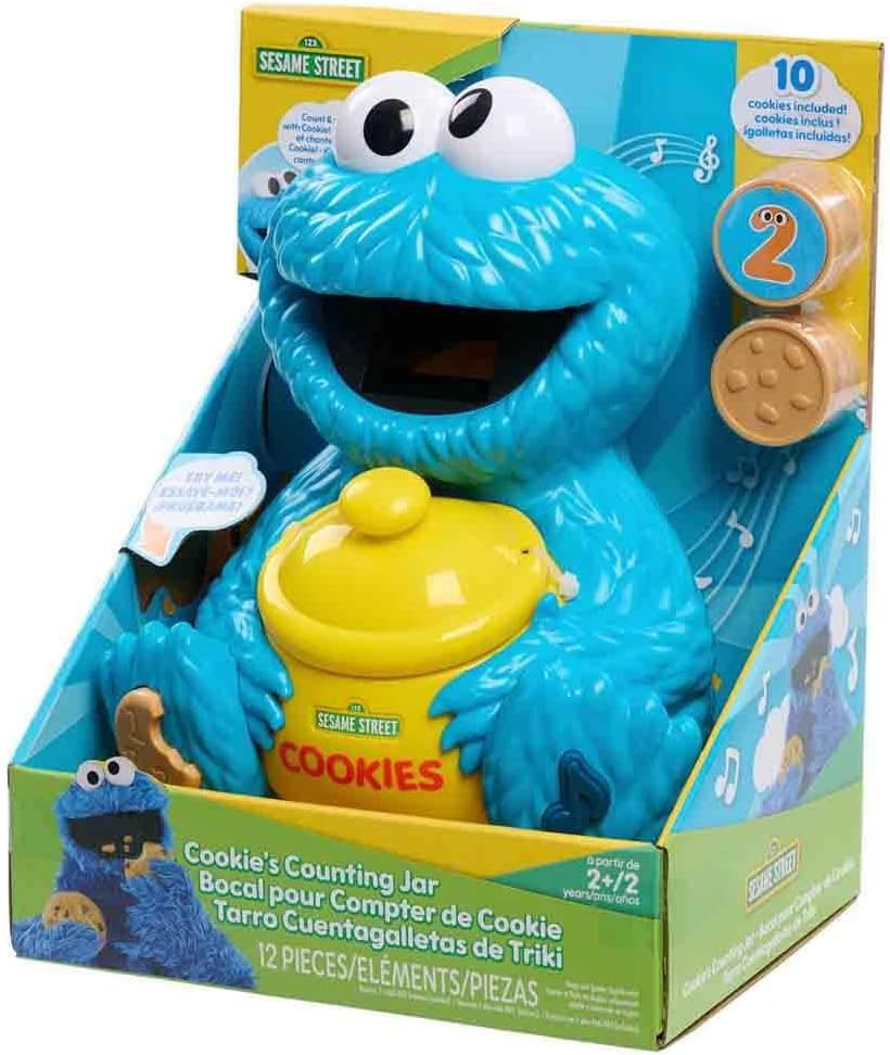 Cookie’S Counting Jar, 12-Pieces, 20+ Phrases and Sounds, Learning and Education