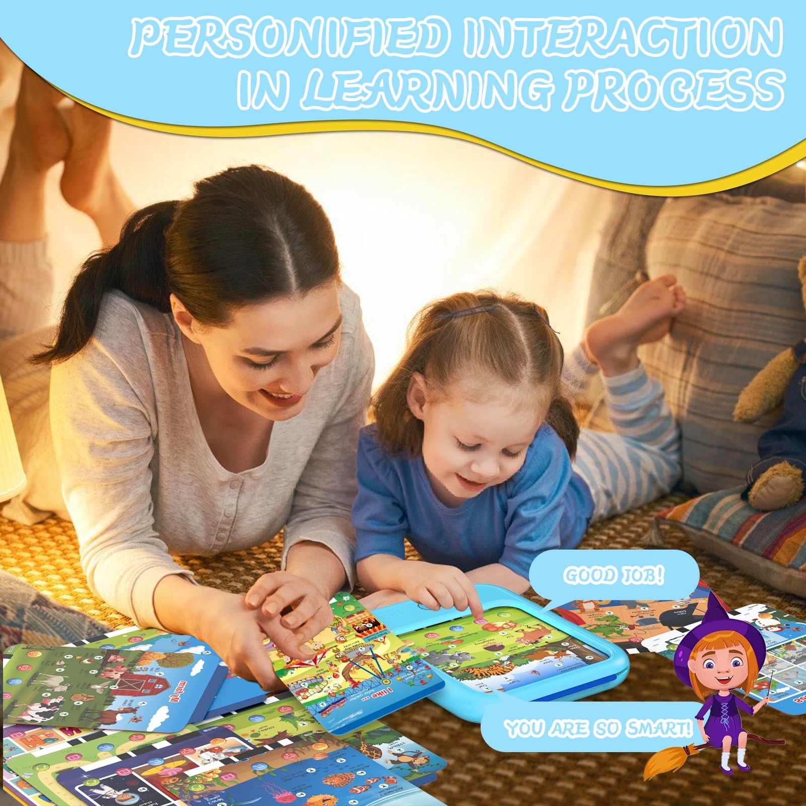 Kids Educational Learning Tablet Toy-Educational Tablet Toy to Interactive Le…