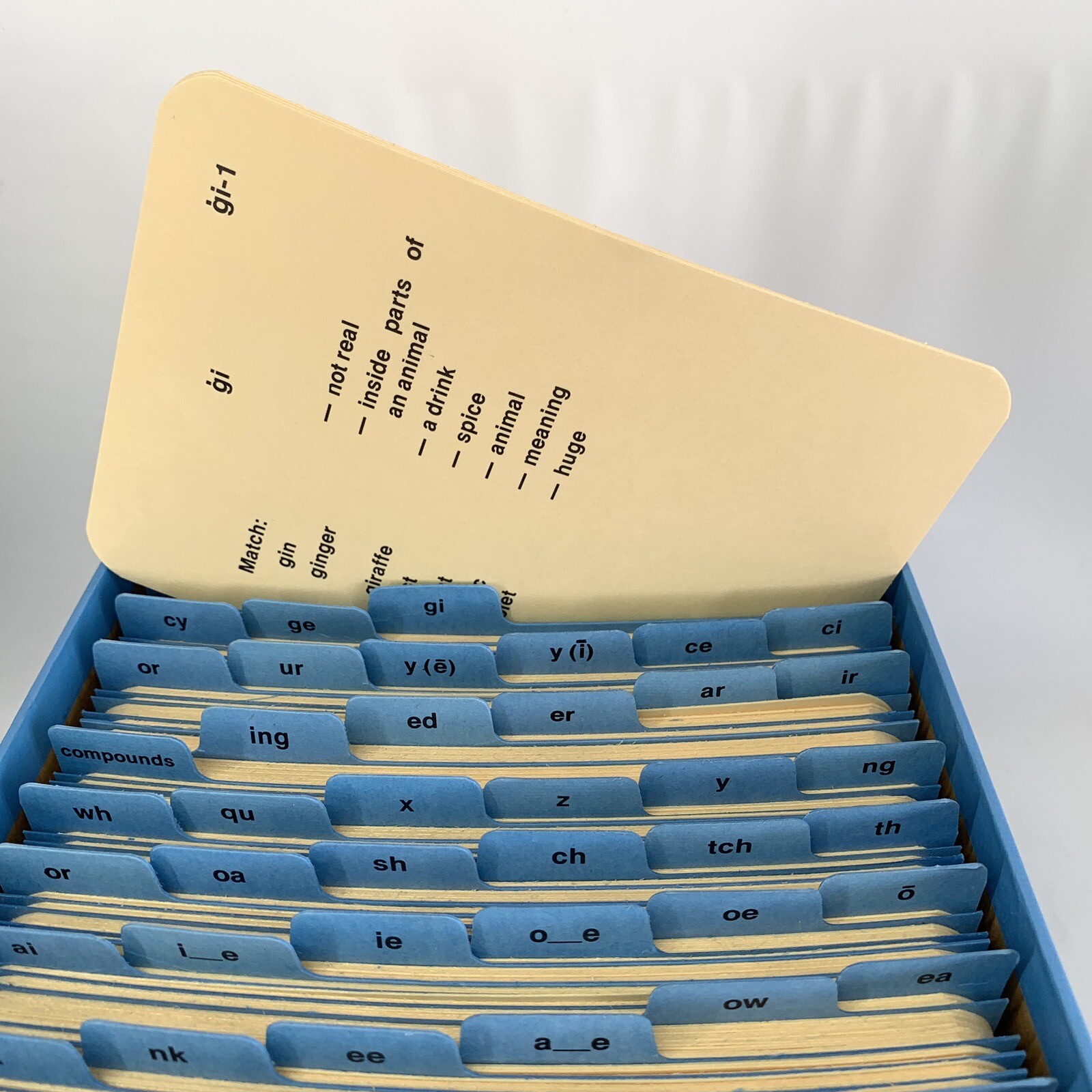 Scantland Reading Chart Series Cards Homeschool Student Materials Vintage 1977
