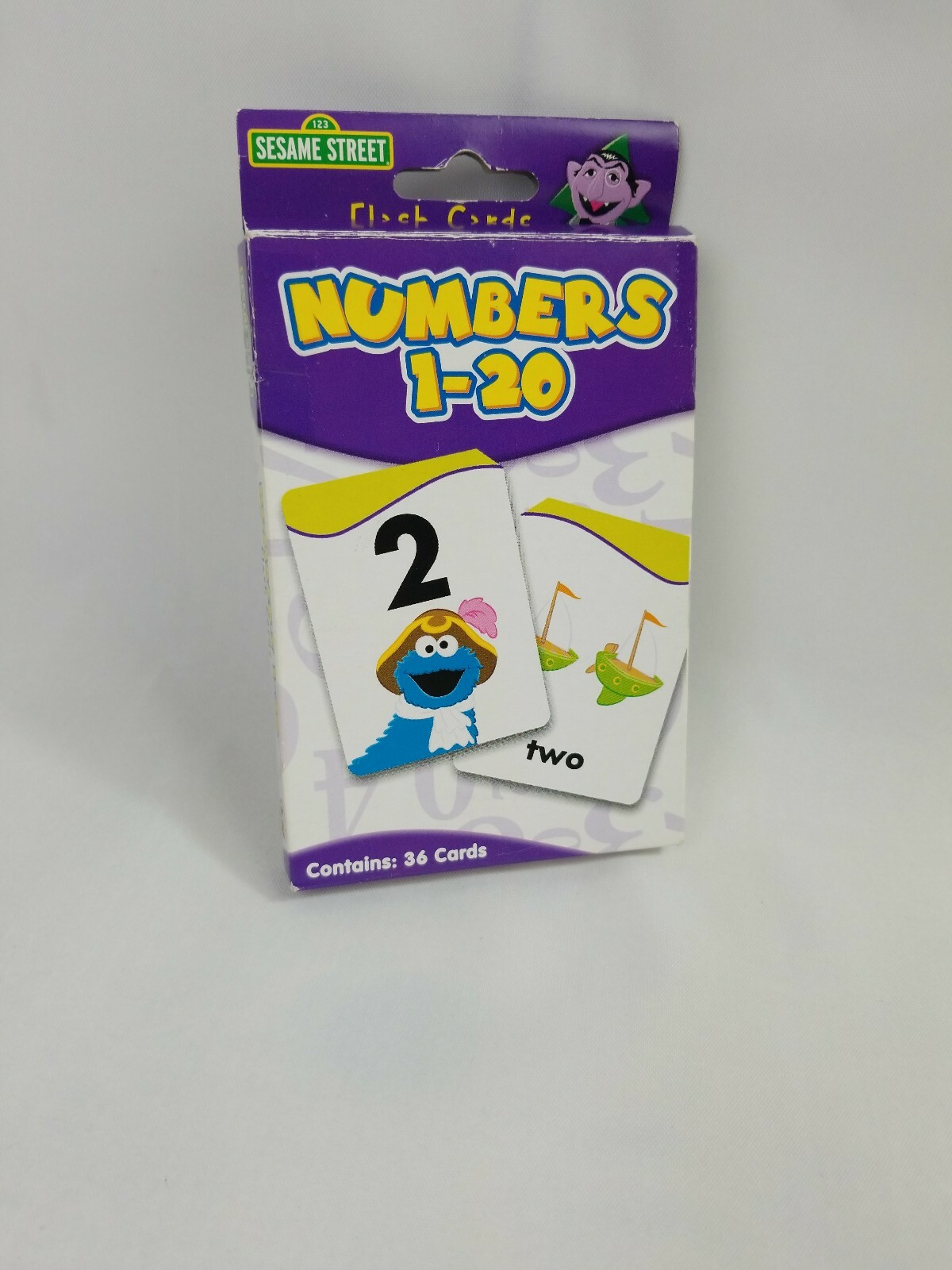 Sesame Street Numbers Book Flash Cards Elmo Stickers Grooming Chart learning