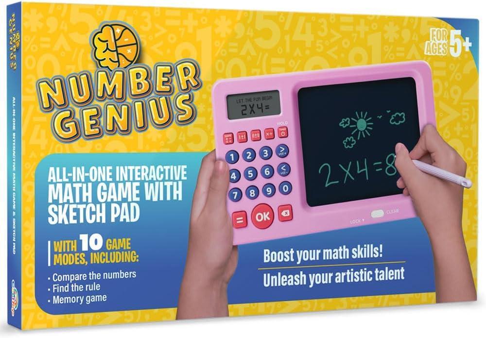 Interactive Electronic Math Game with Sketch Pad Educational Math Learning Games