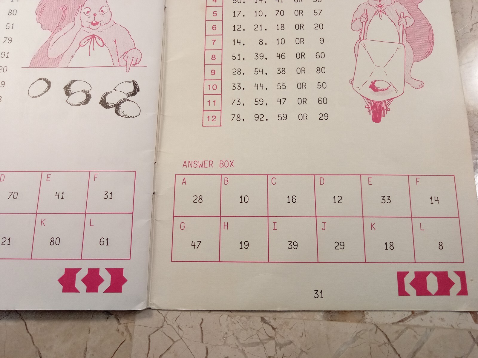 THINK-IT-THROUGH Math 1 Numbers Numeration 3060 Ages 5+ VTG 1990 Discovery Toys