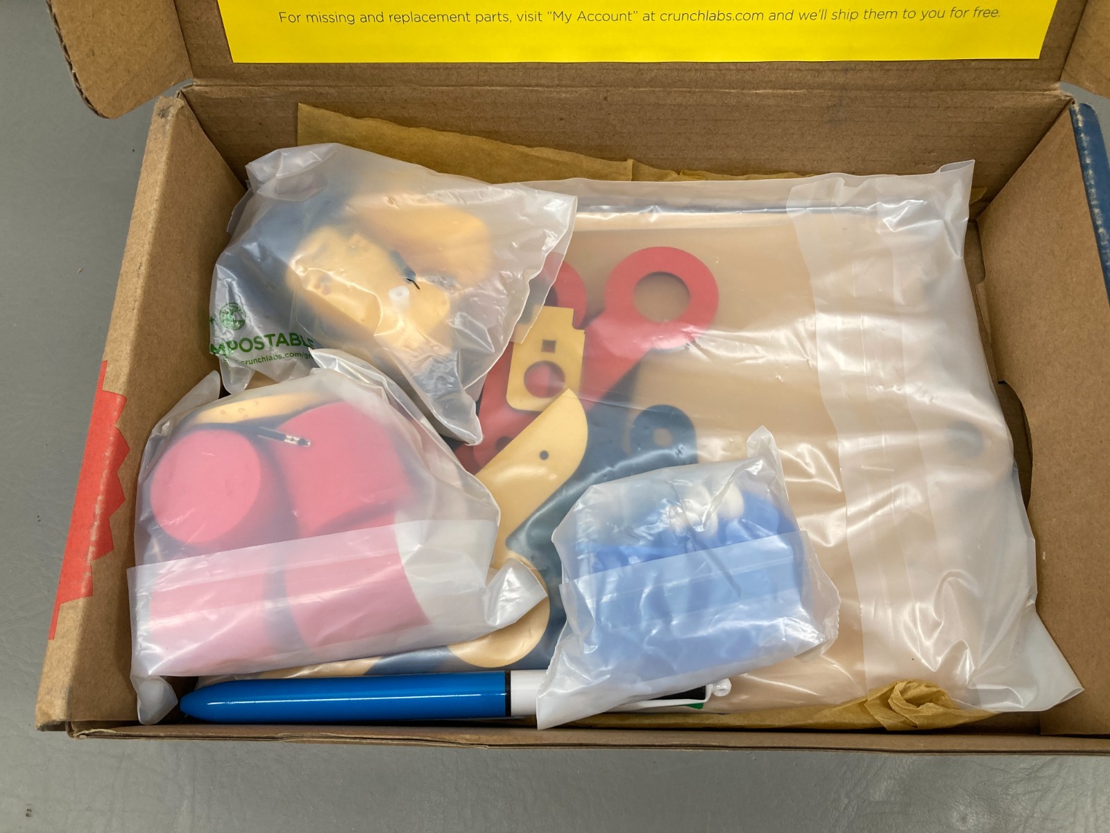 Crunch Labs by Mark Rober Drawing Machine Build Box NEW Open Box Sealed Contents
