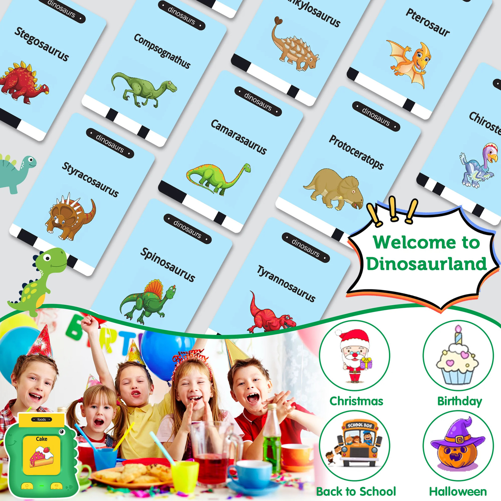 Talking Flash Cards Learning Toys, Educational Preschool Toys Toddlers Toys