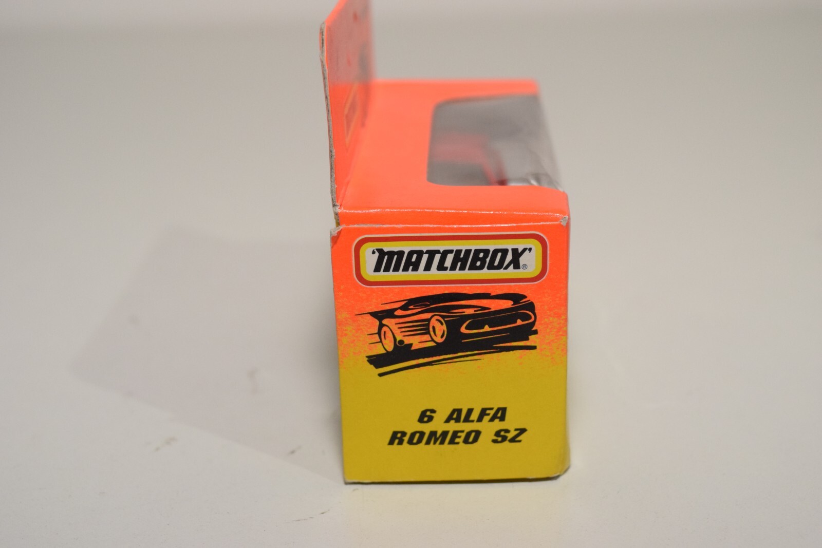 A94 1:64 3 INCH MATCHBOX LESNEY 6 ALFA ROMEO SZ RED MIB RARE!