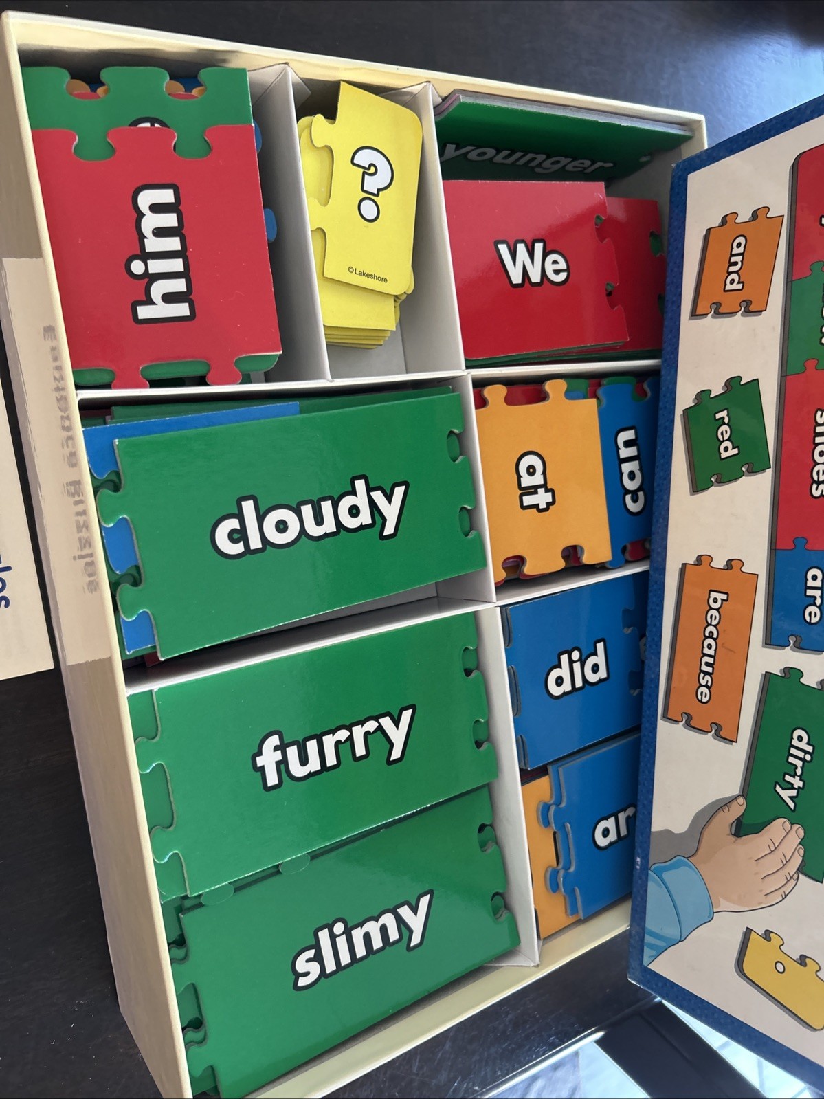 Lakeshore Sentence Puzzles RR511 Gently Used Centers Education Learning￼