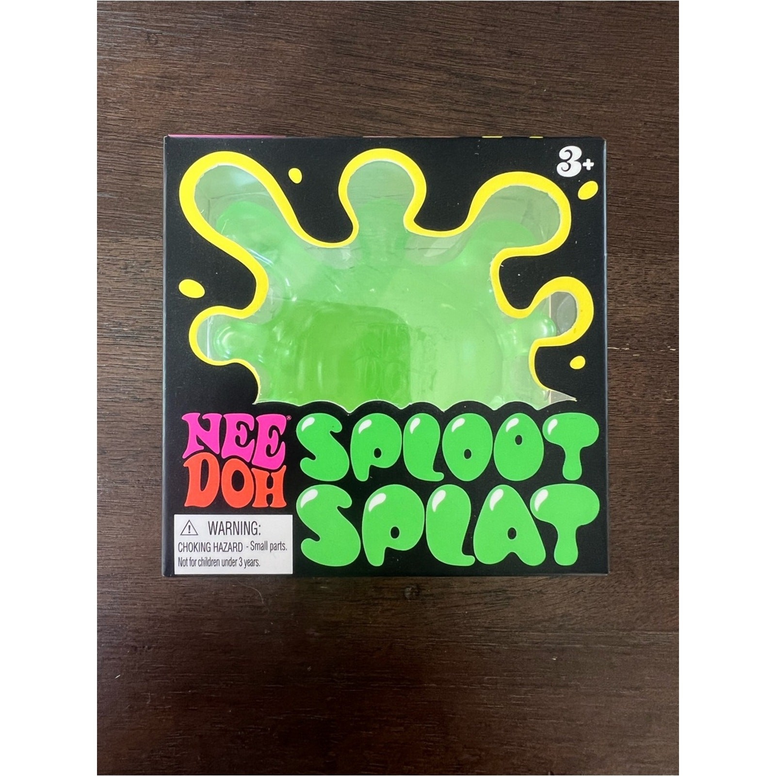 NeeDoh SplootSplat -GREEN – The Splat that Sploots, Sensory Toy – NIB!