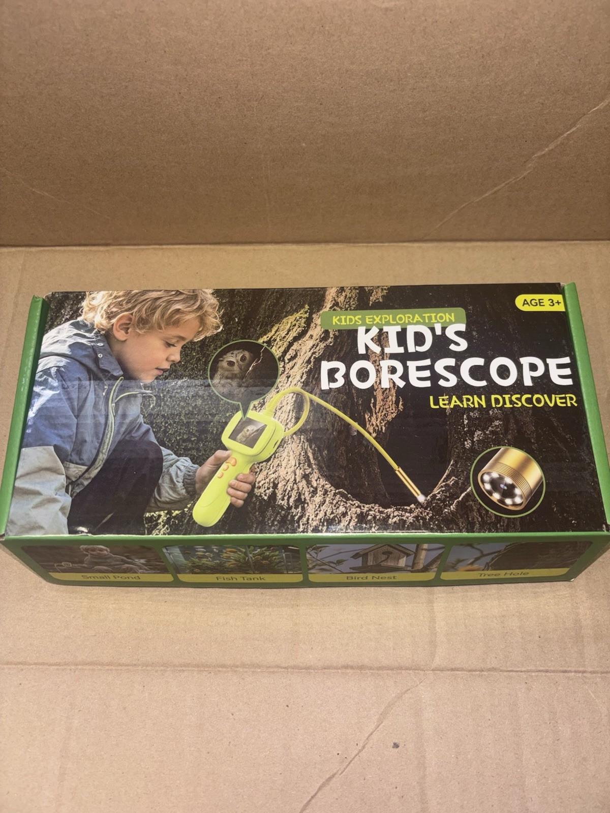 Kids Borescope Borescope Camera Toy with Light for Kids – STEM Science Educat