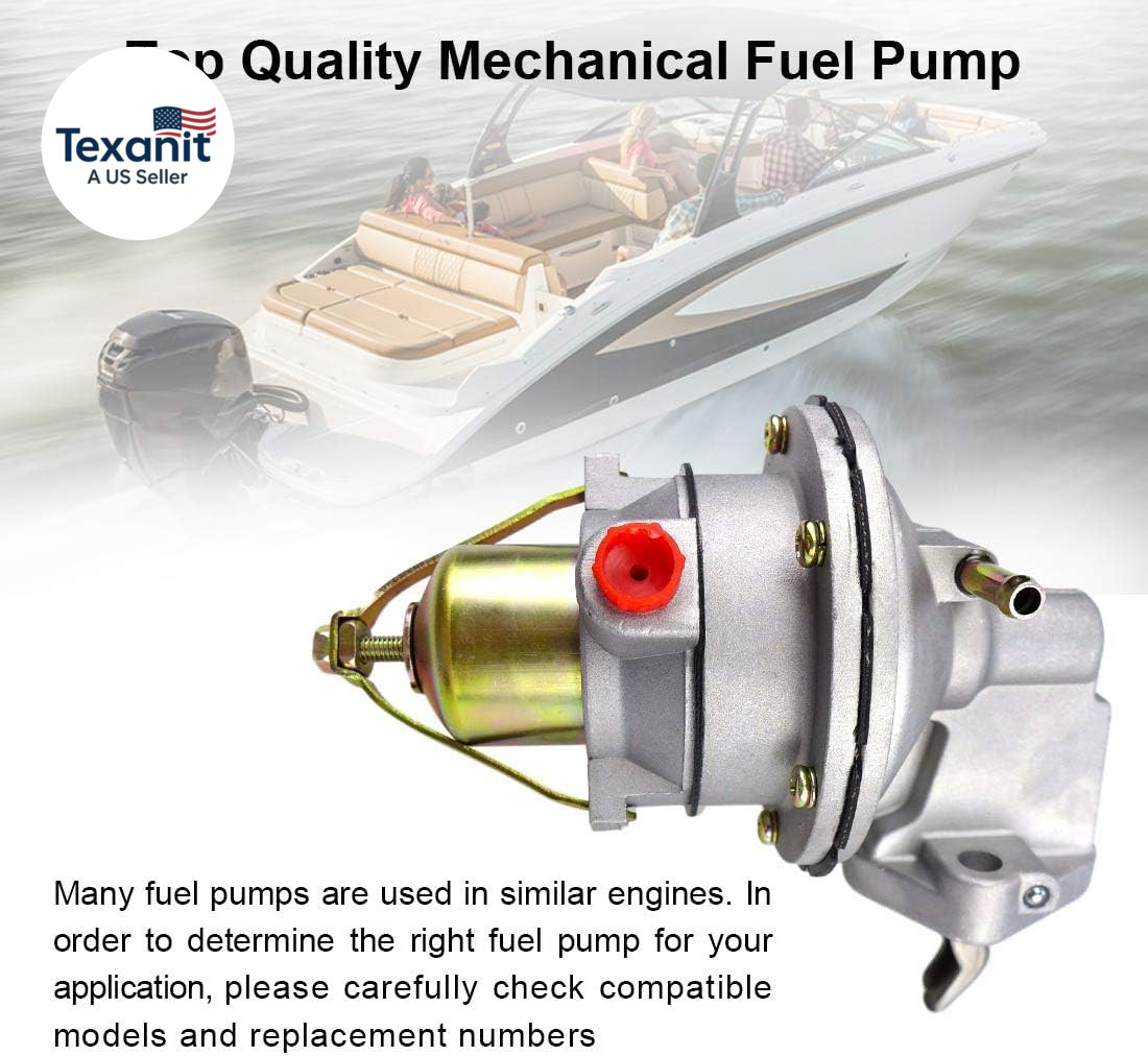Mechanical Fuel Pump Fits for Mercruiser Mercury Marin MC120 MC165 MC170 MC180 M