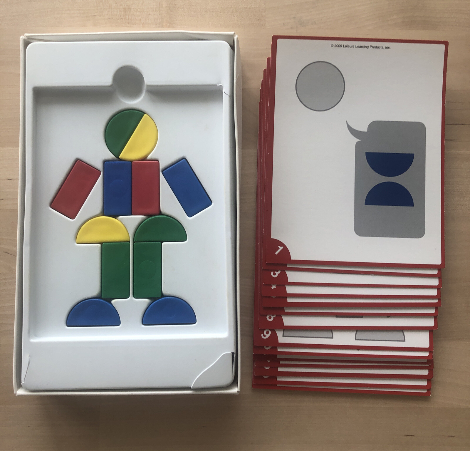 Leisure Learning Products Mini Mighty Mind Puzzles With Cards Complete! 2009