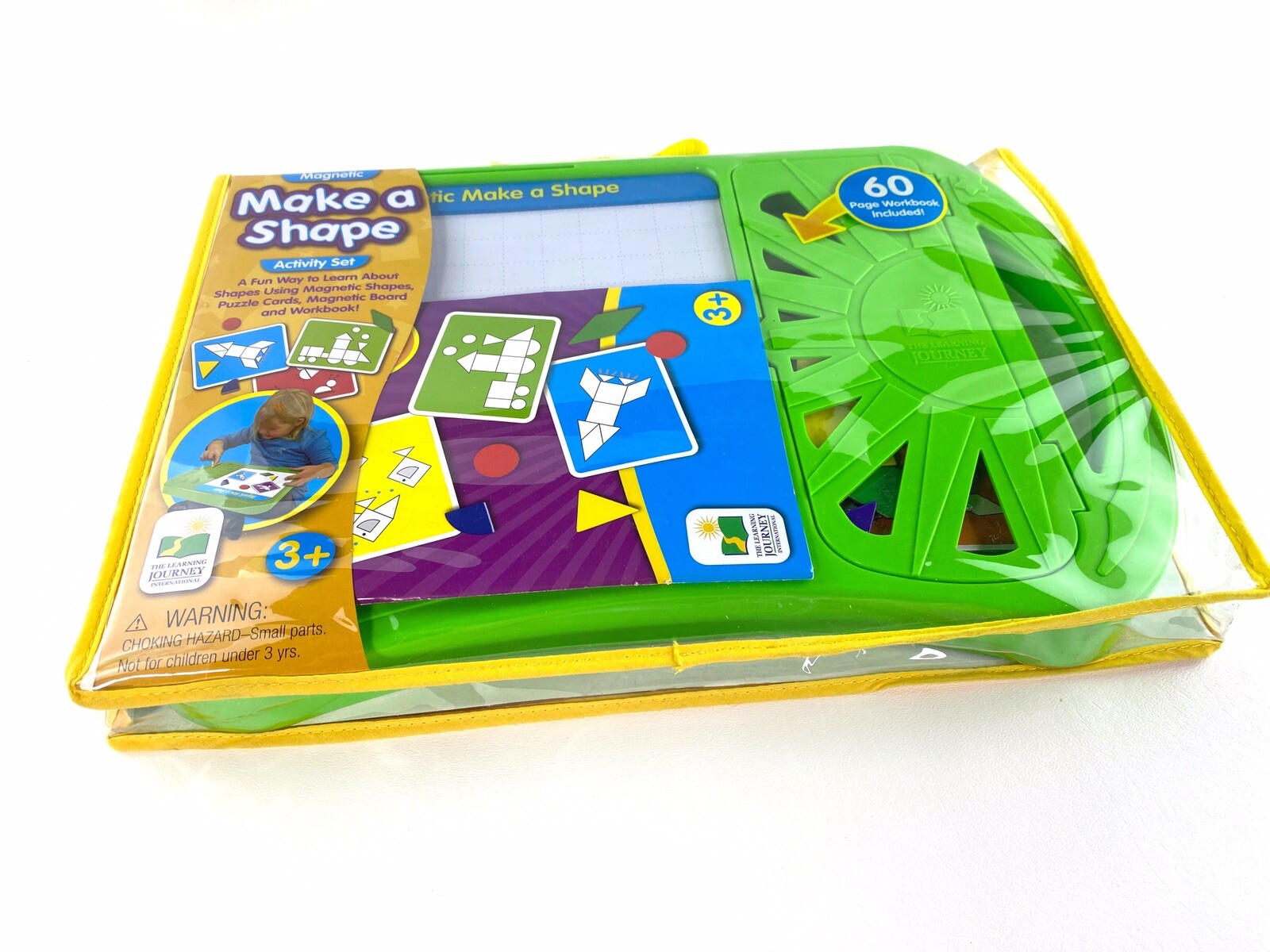The Learning Journey Magnetic Make a Shape Activity Set Educational Toy