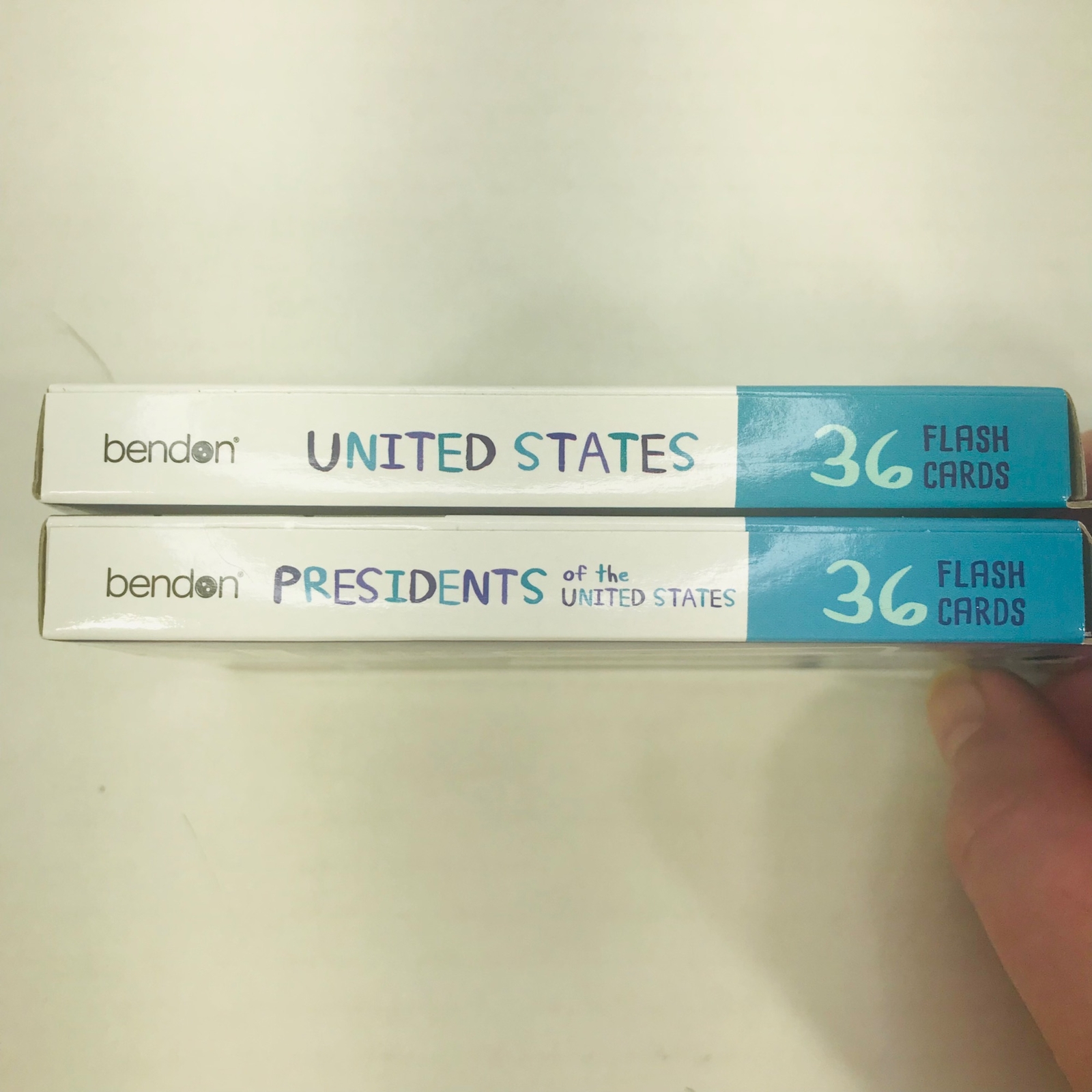 Bendon United States / Presidents Flash Cards Ages 5+ And 6+ New