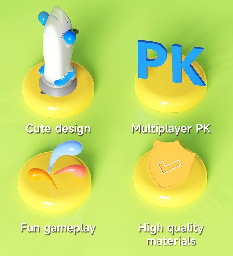 Hilarious Child-Friendly Colorful Cute Playful Durable Sturdy Fun Party Flip Toy
