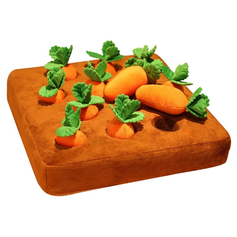 Realistic Vegetable Toy Plugging Soft Toy Carrot for Doll for Children Recogniti