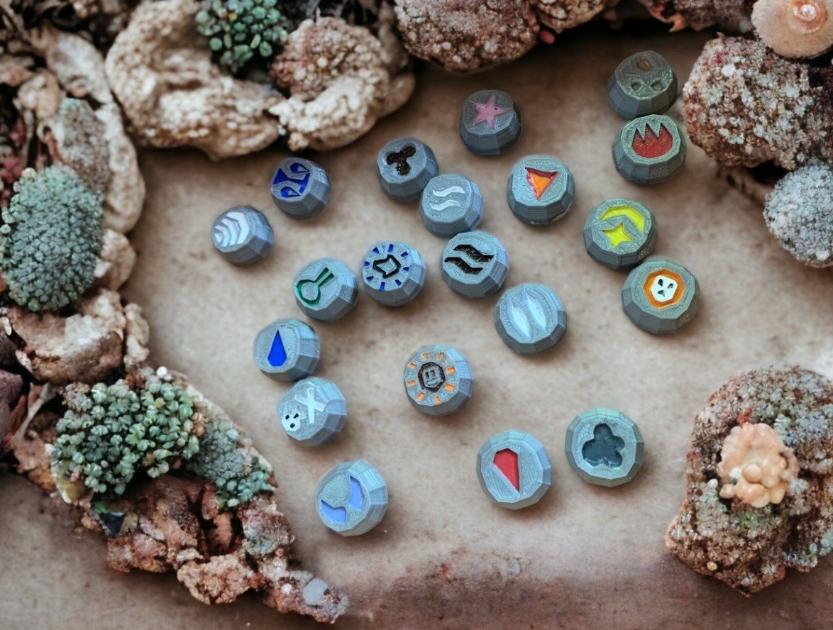 OSRS Frames Rune Set Birthday Christmas Gift For Fan