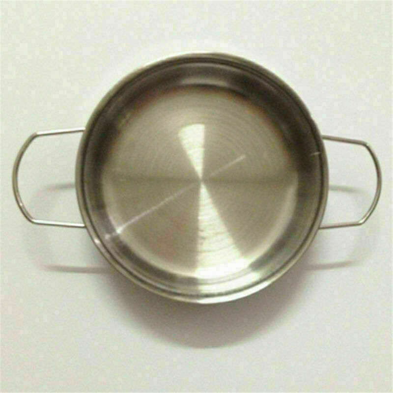 1pc Child Pretend Play Toy Stainless Steel Pots Pans Cookware Cooking Utensils