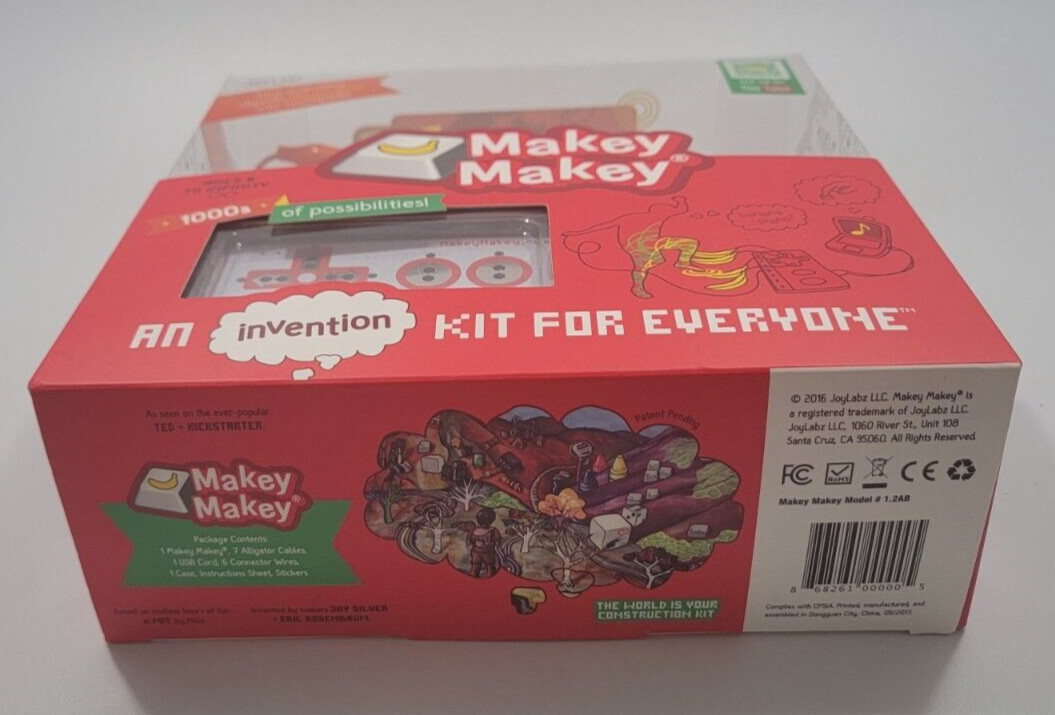 Makey Makey Joylabz Invention Kit For Everyone 100s of Possibilities