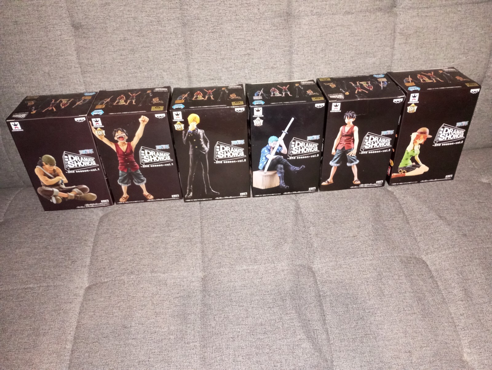 Complete Collection 6 One Piece Dramatic Showcase Season 2 Action Figures
