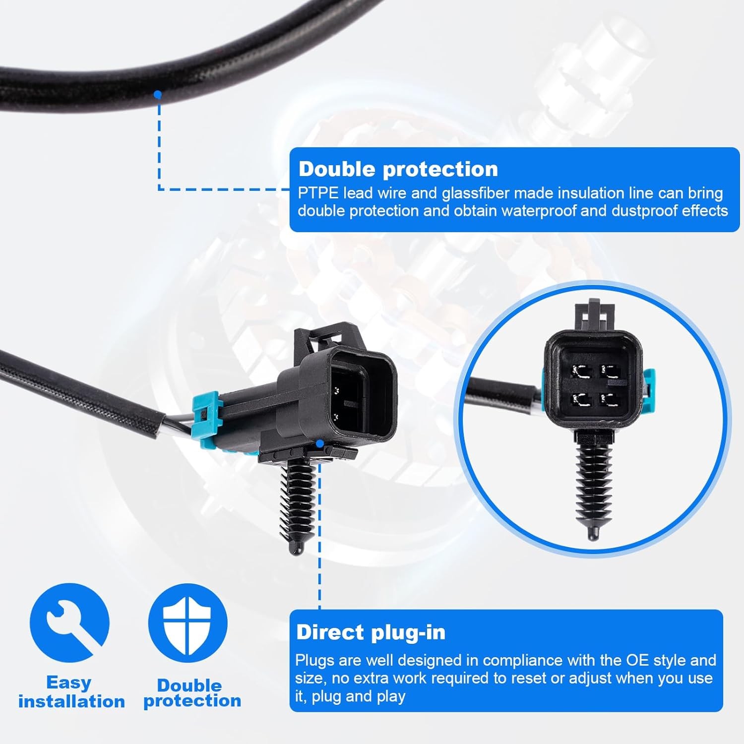 Oxygen Sensor 234-4242 234-4251 for 2010-2014 Chevrolet Chevy Equinox 2.4L GMC T