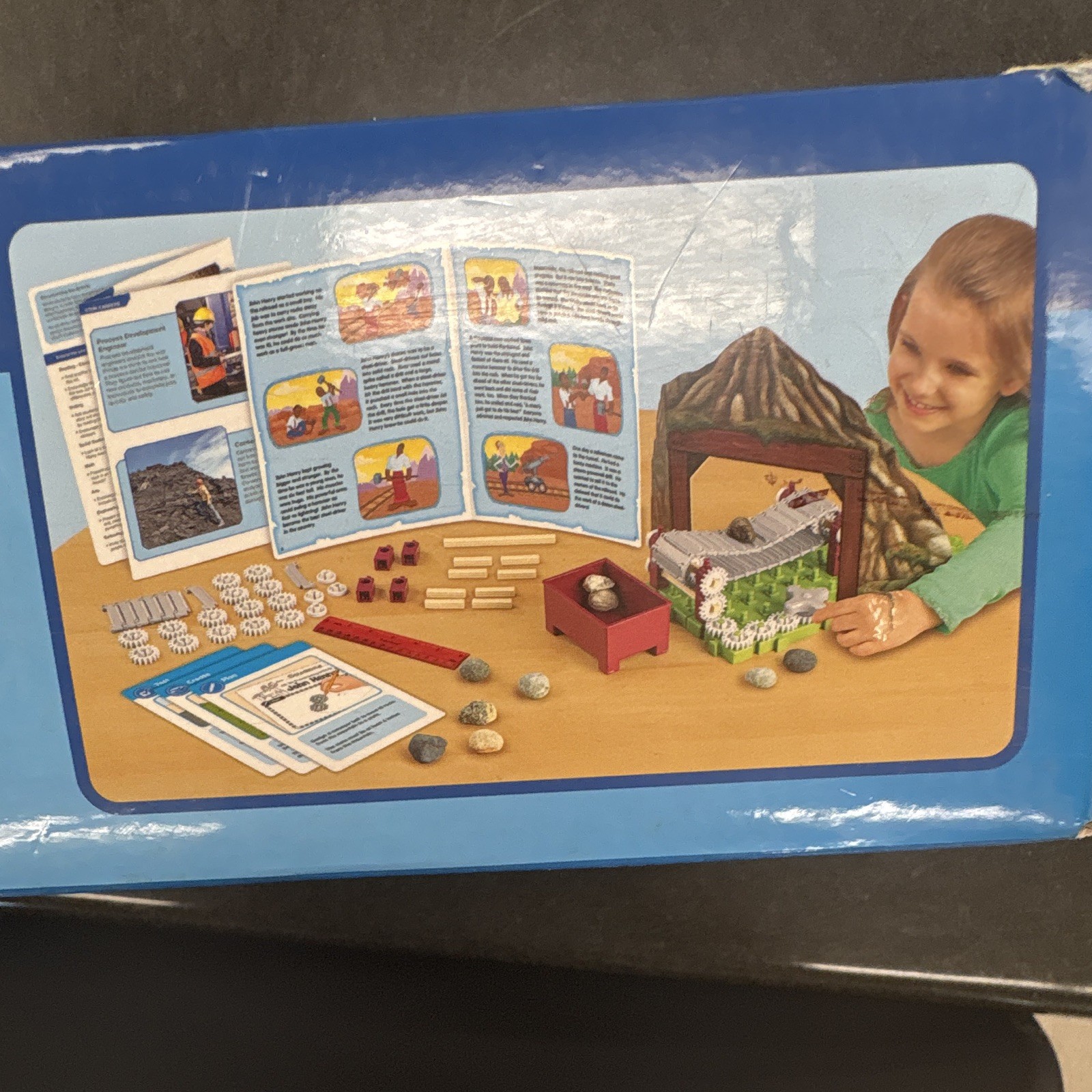 Lakeshore STEM Folk Tales John Henry Problem Solving Kit PP125 Multicolor