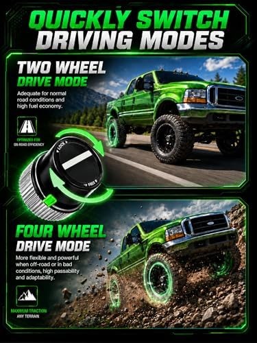 1C3Z3B396DA 4WD 4×4 Manual Front Wheel Locking Hub Compatible with Ford F250 …