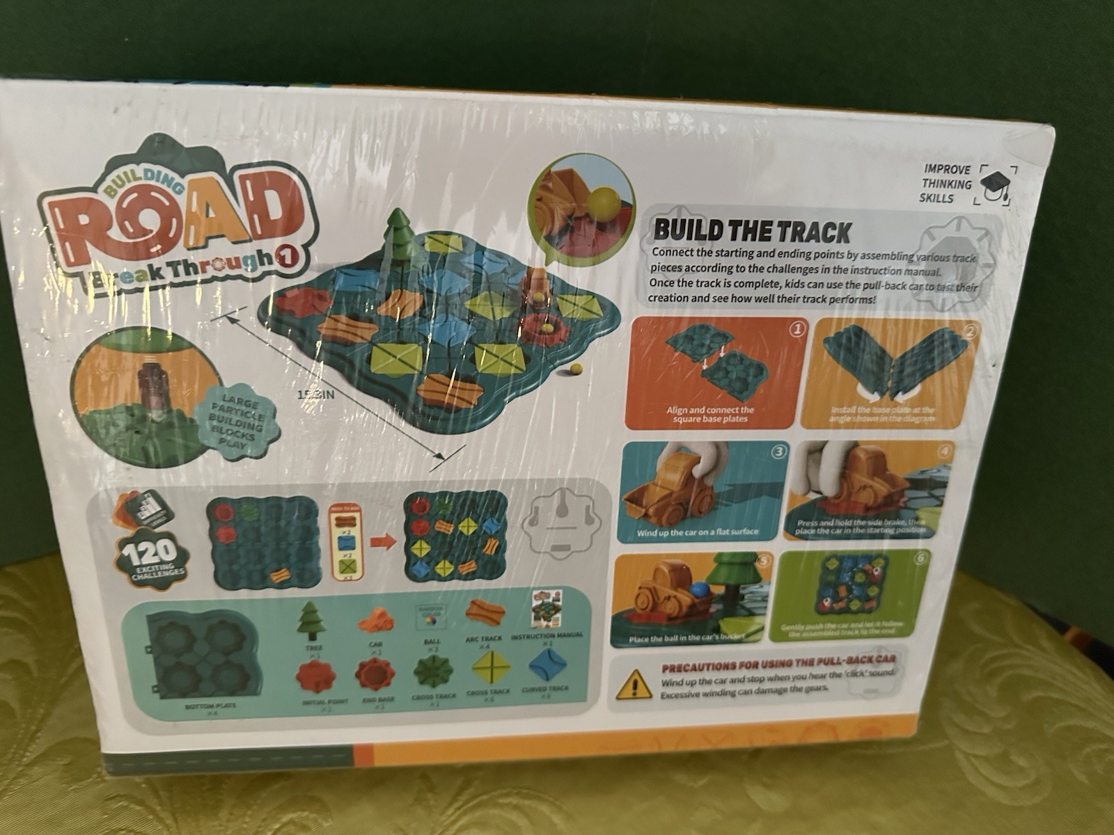 Gonitoto Building Road Break Through 1 Exercise Thinking Ability 3+