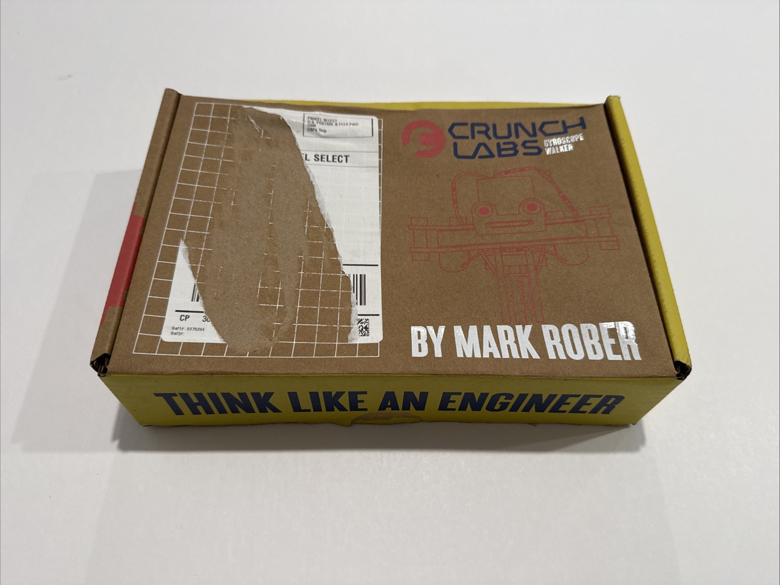 New Crunch Labs by Mark Rober “Gyroscope Walker” Educational Build Kit