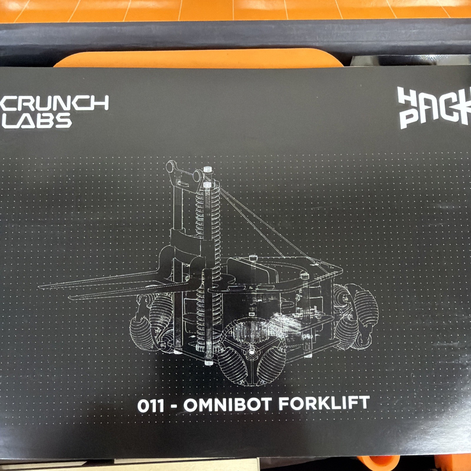 Crunch Labs Hack Pack 011 Omnibot Forklift Kit