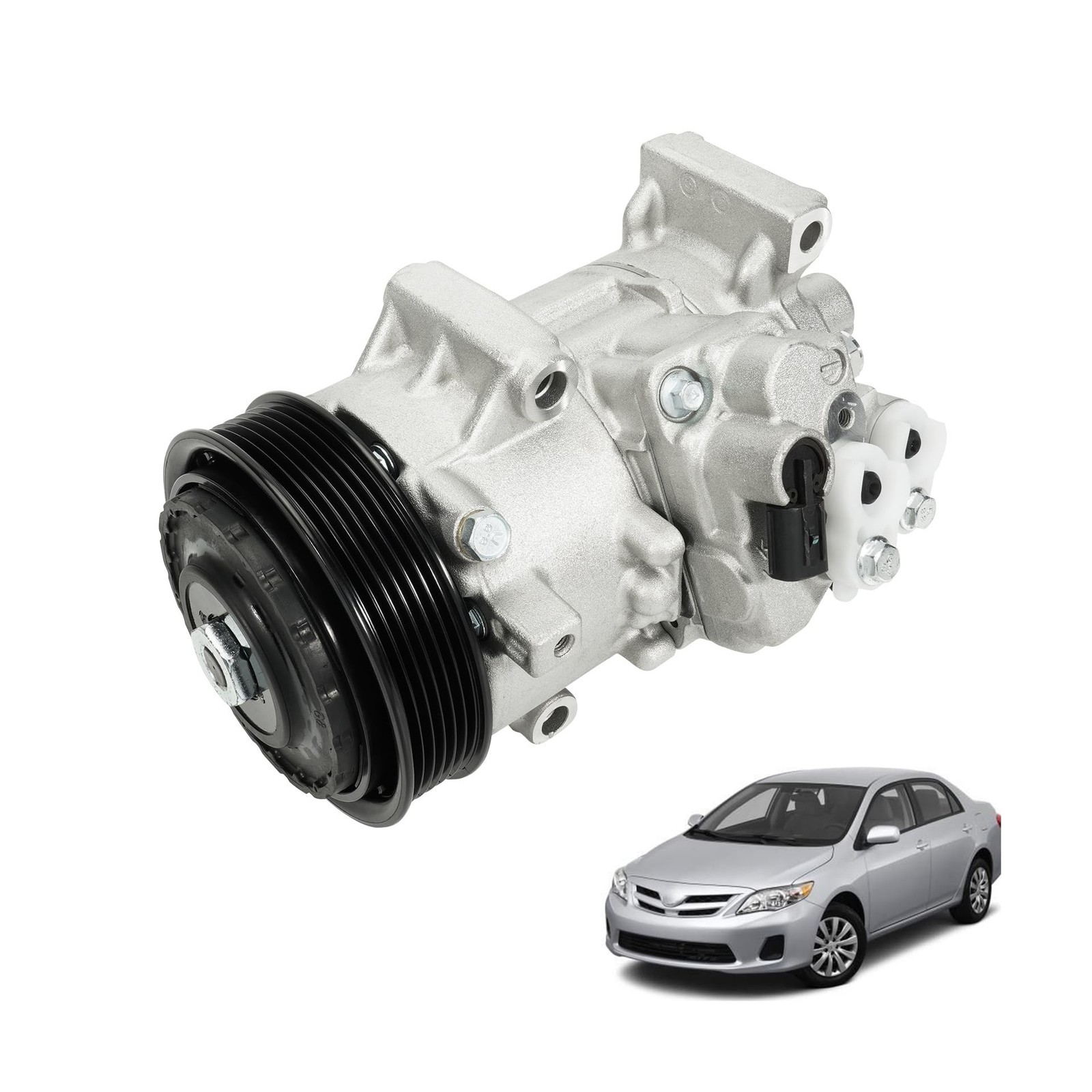 LEAPTREND AC A/C Compressor with Clutch Fit for Toyota Corolla 1.8L 2011 2012…