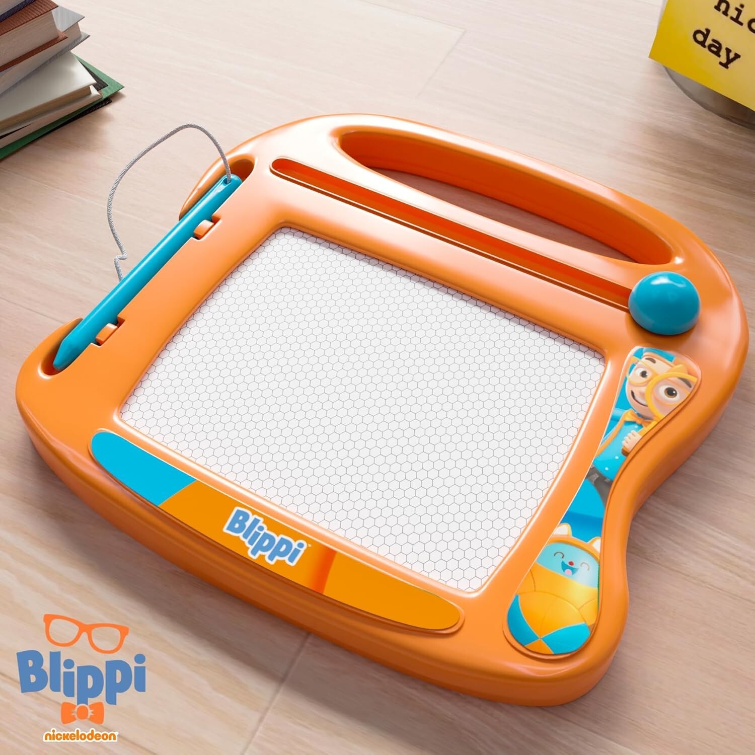 Lollipop Blippi Magnetic Travel Sketcher – A Portable Drawing Pad for Kids
